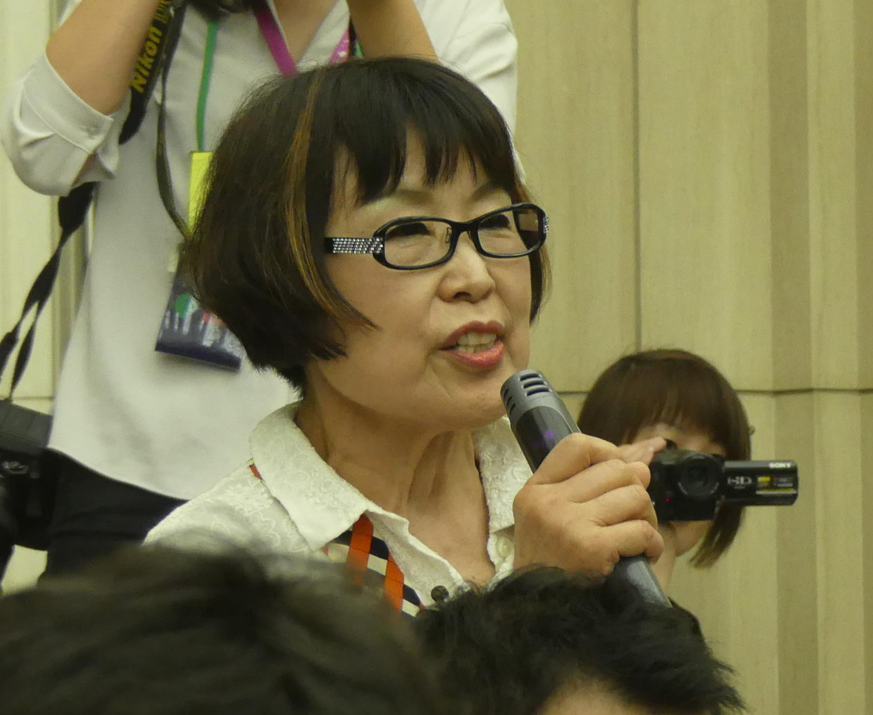 女性学研究者の田嶋陽子氏（2016年撮影）