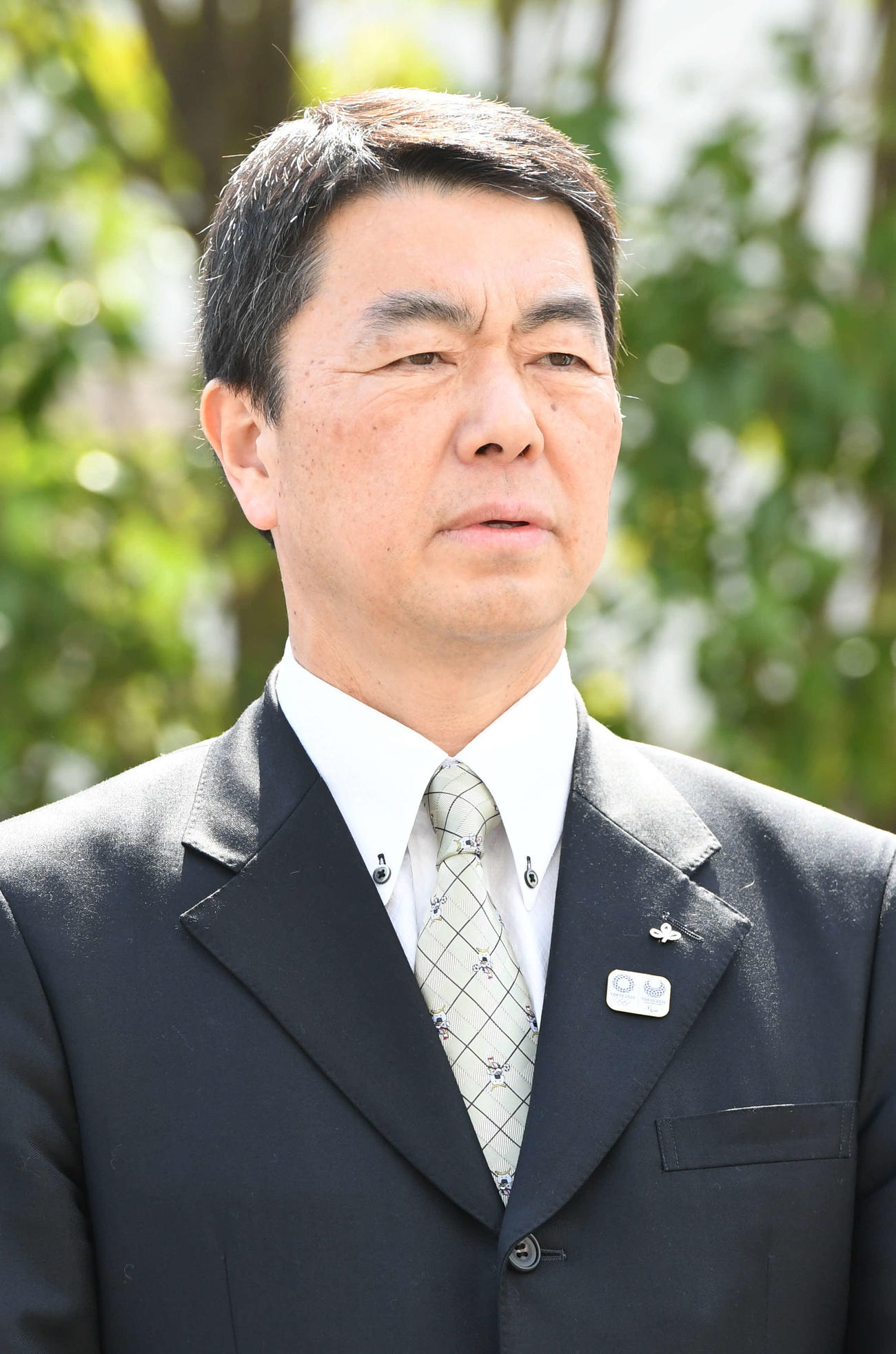 村井嘉浩宮城県知事（2018年4月撮影）