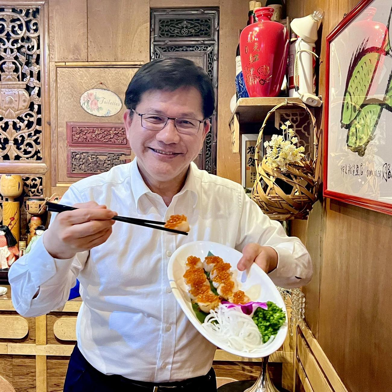 林佳龍外交部長のXから