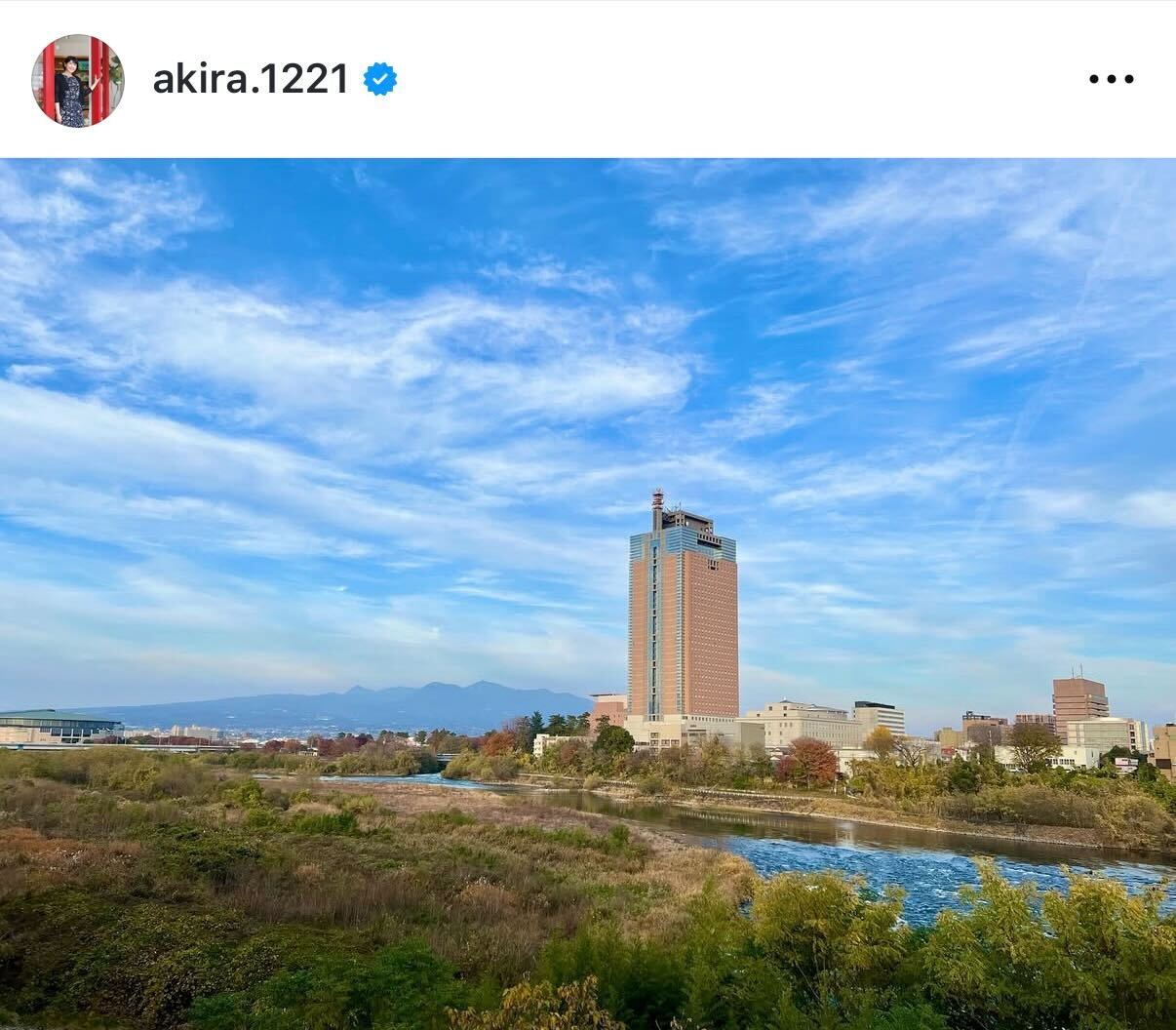 小川晶氏のインスタグラムから