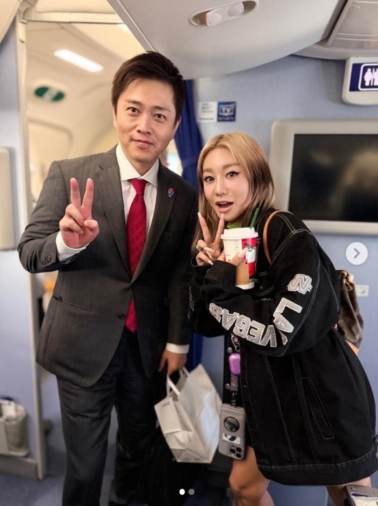 吉村洋文代表のインスタグラムから