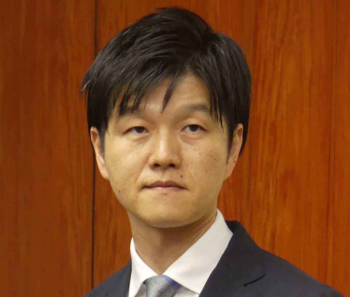 鈴木憲和農相（2025年10月撮影）