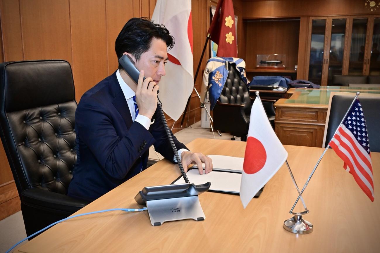 小泉進次郎防衛相のXから