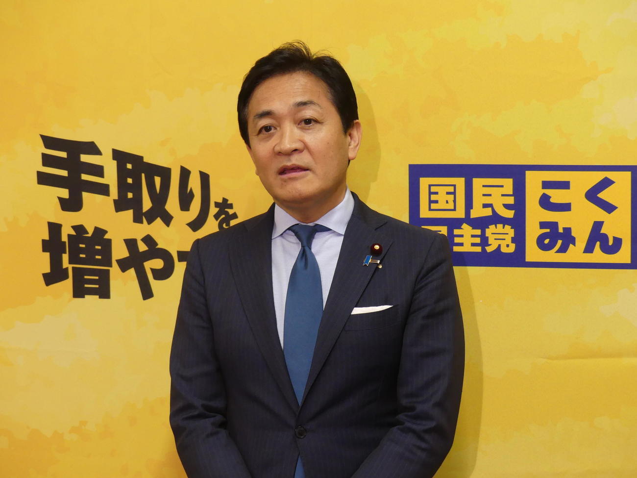 玉木雄一郎代表（2025年12月撮影）