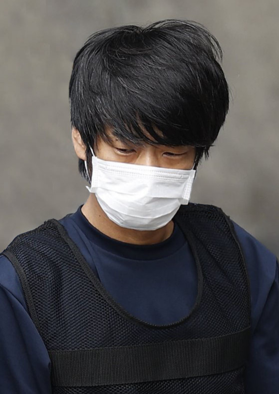 山上徹也被告＝2022年7月10日撮影（共同）