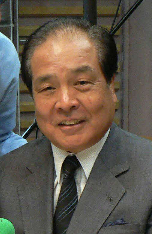 片山虎之助氏（2007年8月撮影）