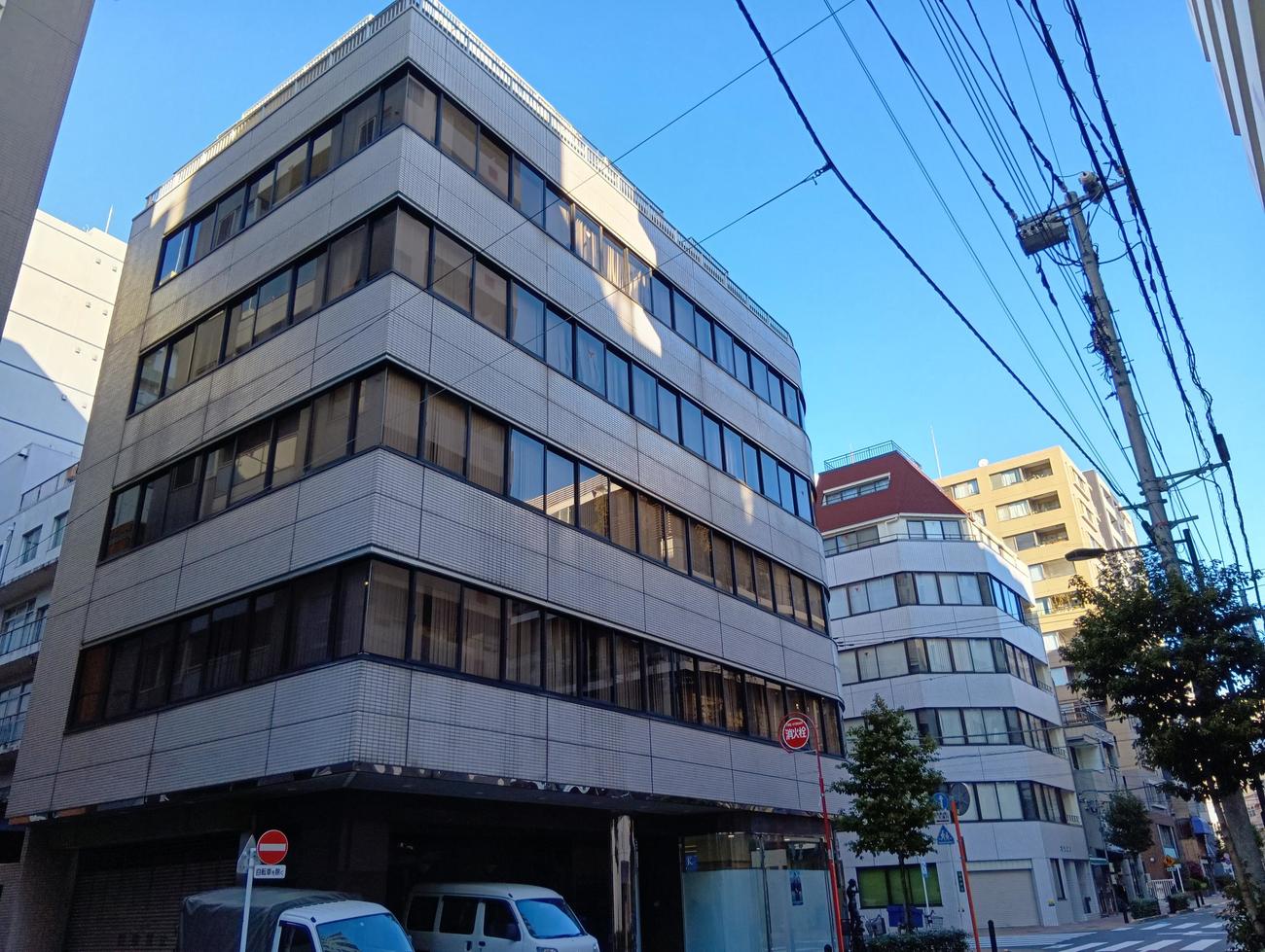 東京都中央区のベネズエラ大使館が入るビル