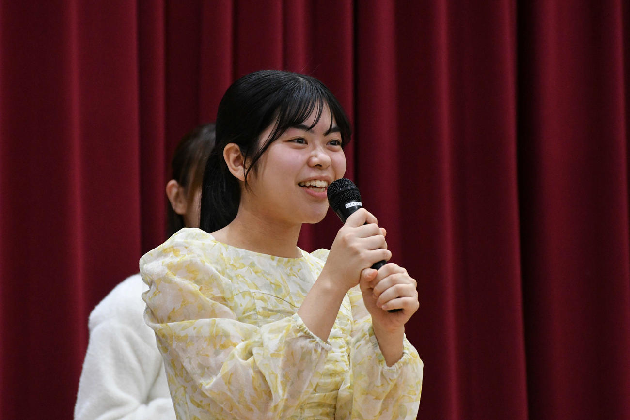 15日から始まる女流棋聖戦の防衛に向けて気合を入れる上野梨紗女流棋聖