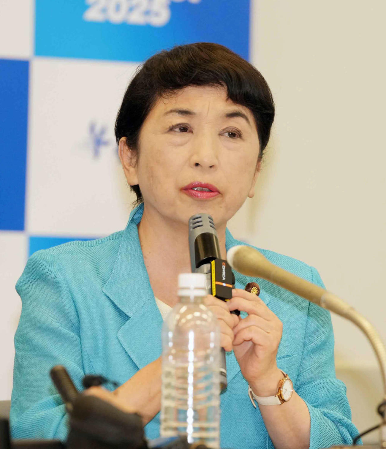 社民党の福島瑞穂党首（25年6月）