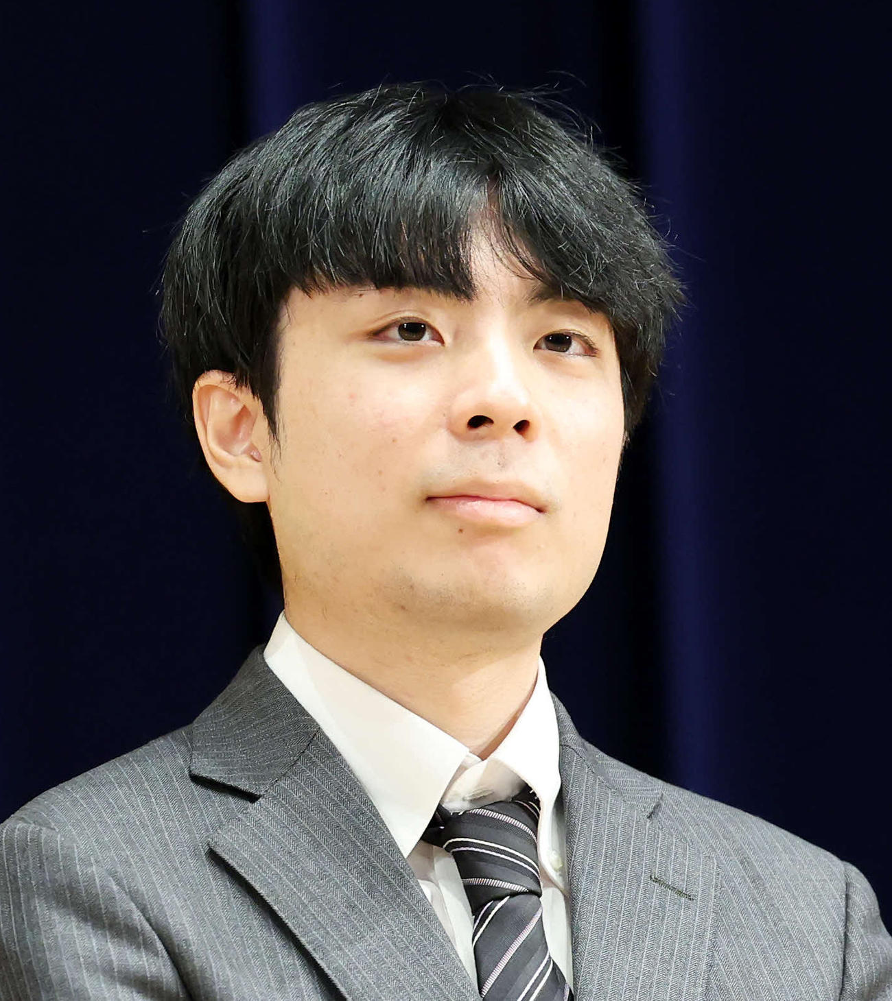 青嶋未来七段（2023年12月撮影）