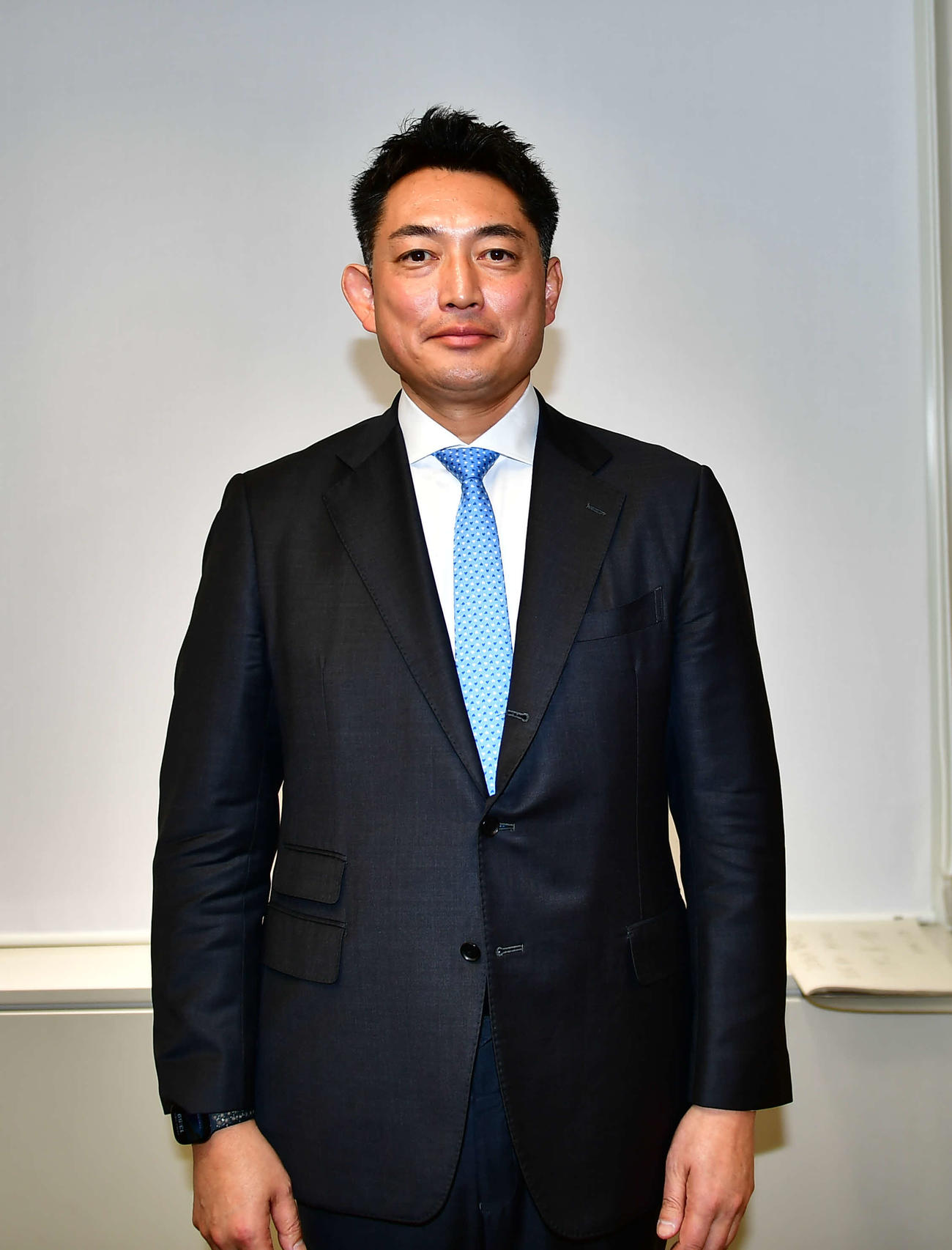 衆議院議員選挙に自民党公認候補として東京23区（町田市）で出馬する意向を表明した川松真一朗氏（撮影・松尾幸之介）