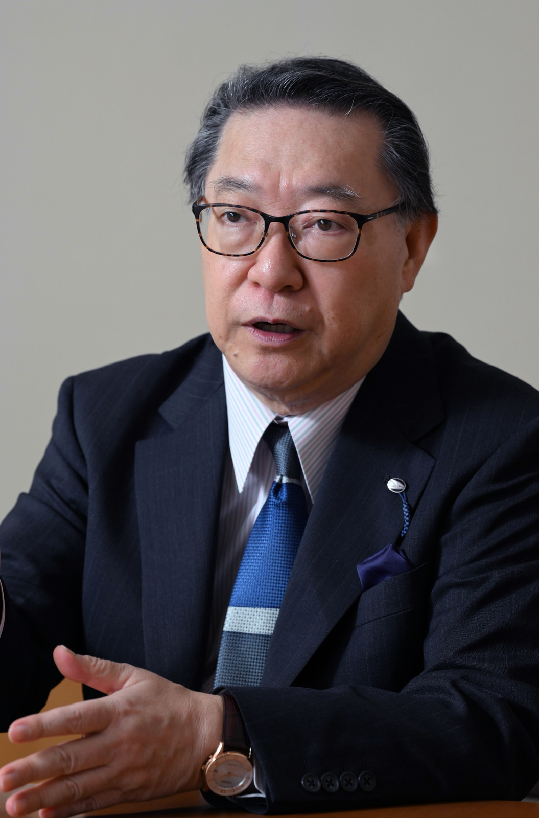 政治ジャーナリスト角谷浩一氏