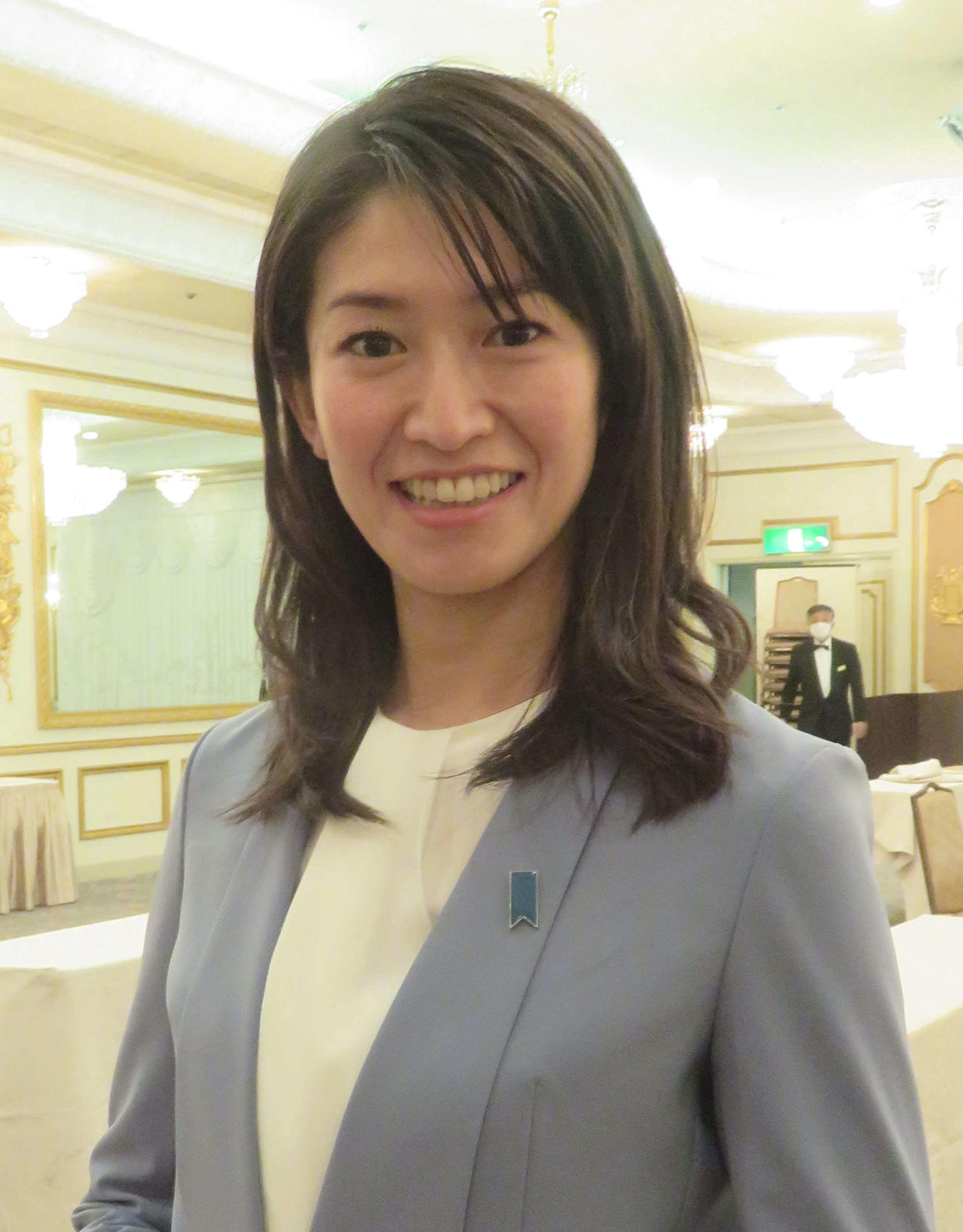 森下千里氏（2021年3月撮影）