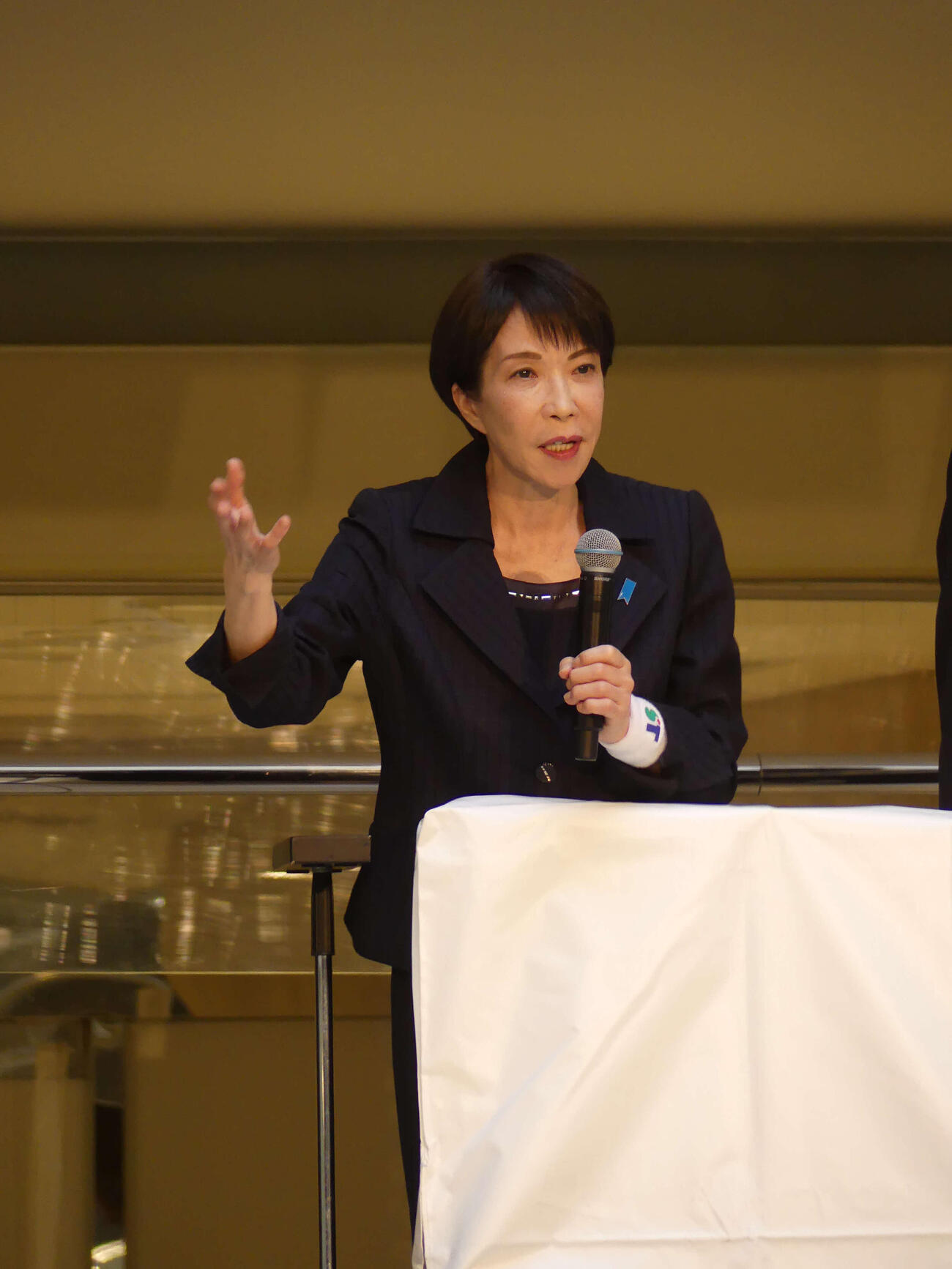 衆院選公示後初めての週末、自民党候補の応援で支持を訴える高市早苗首相（撮影・中山知子）