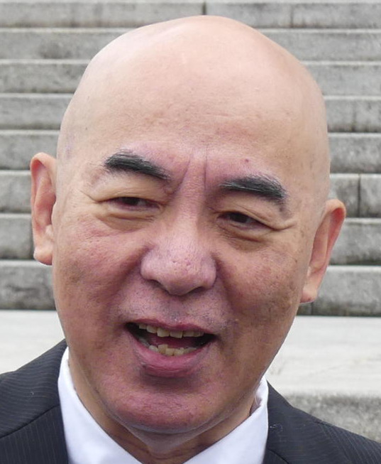 日本保守党代表の作家、百田尚樹氏（2025年8月撮影）
