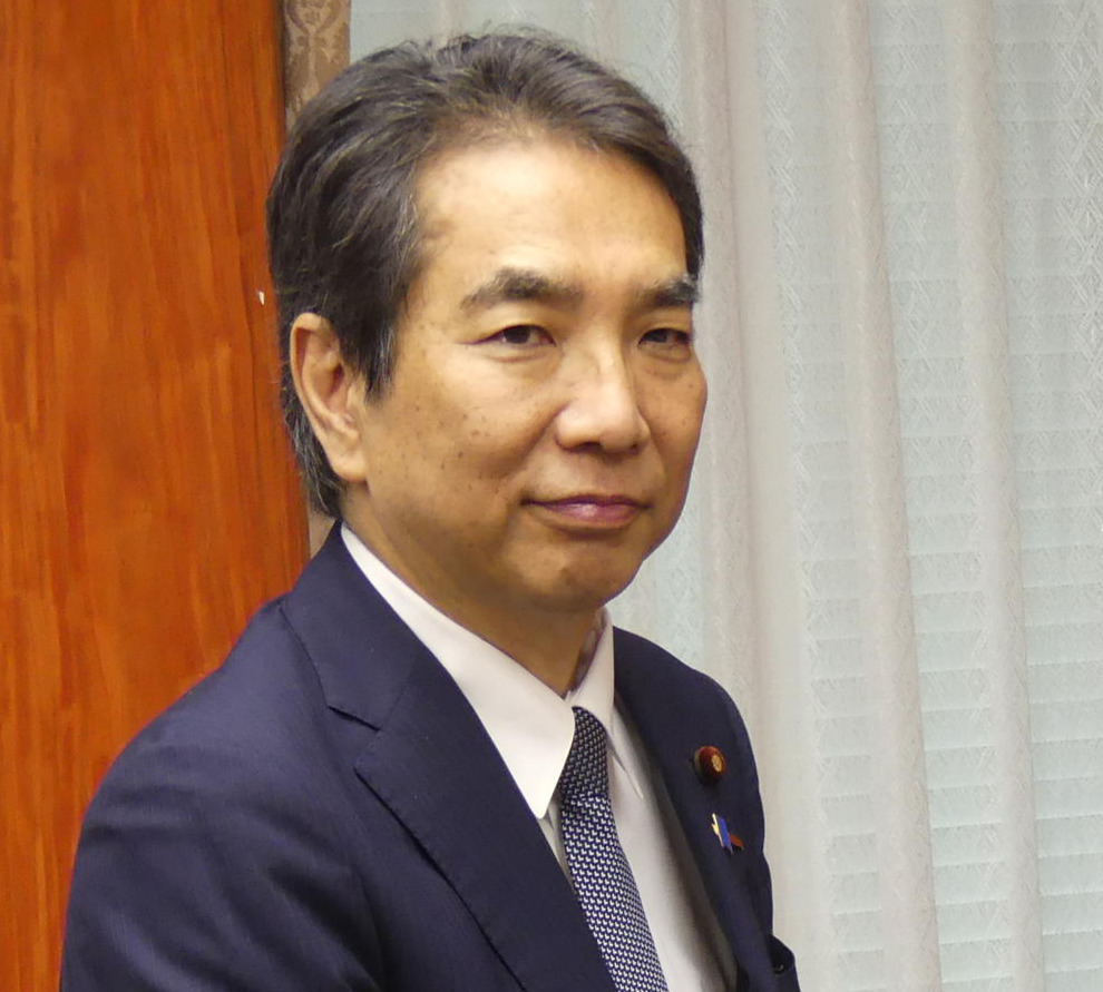 江藤拓氏（2025年5月撮影）