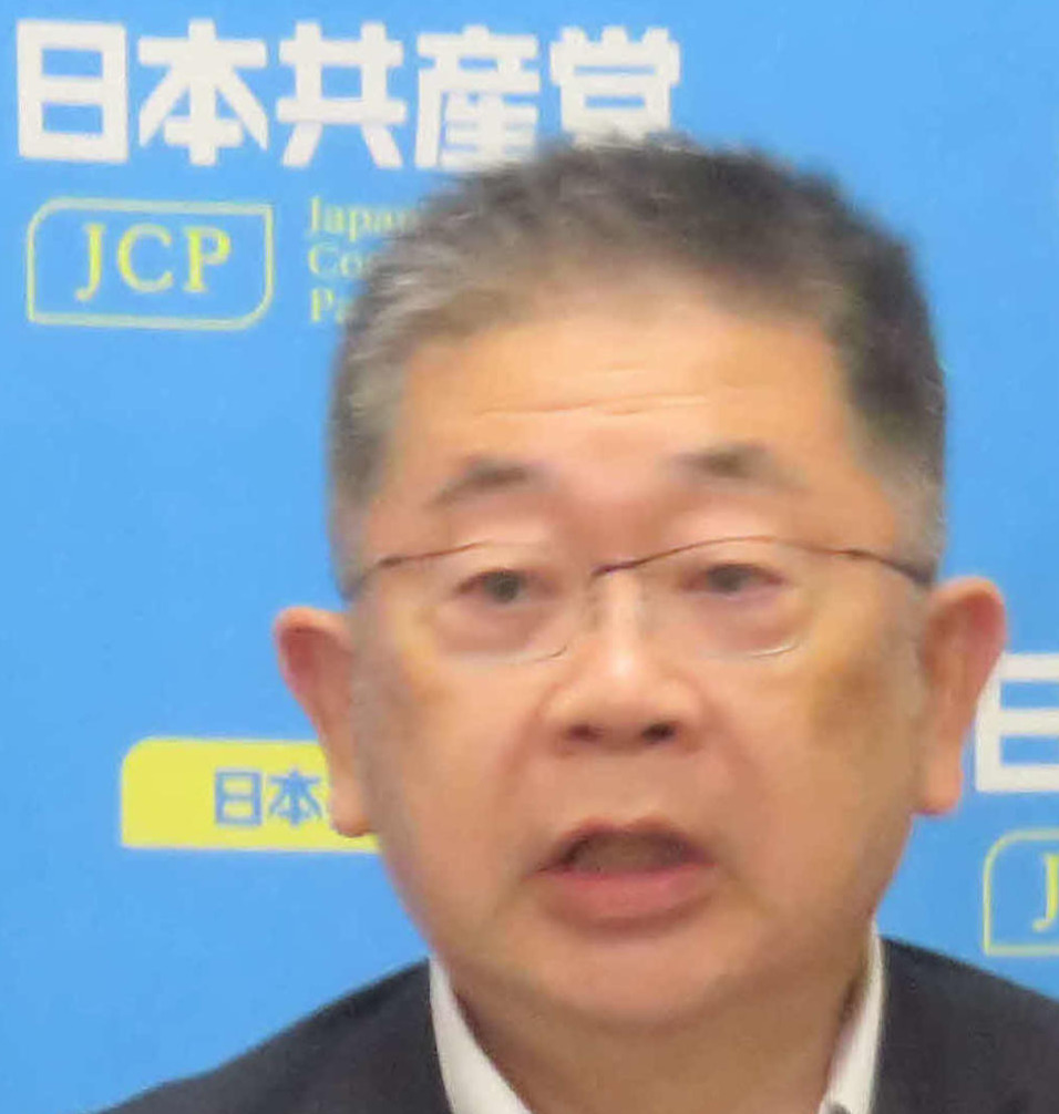 共産党の小池晃書記長（2023年8月撮影）