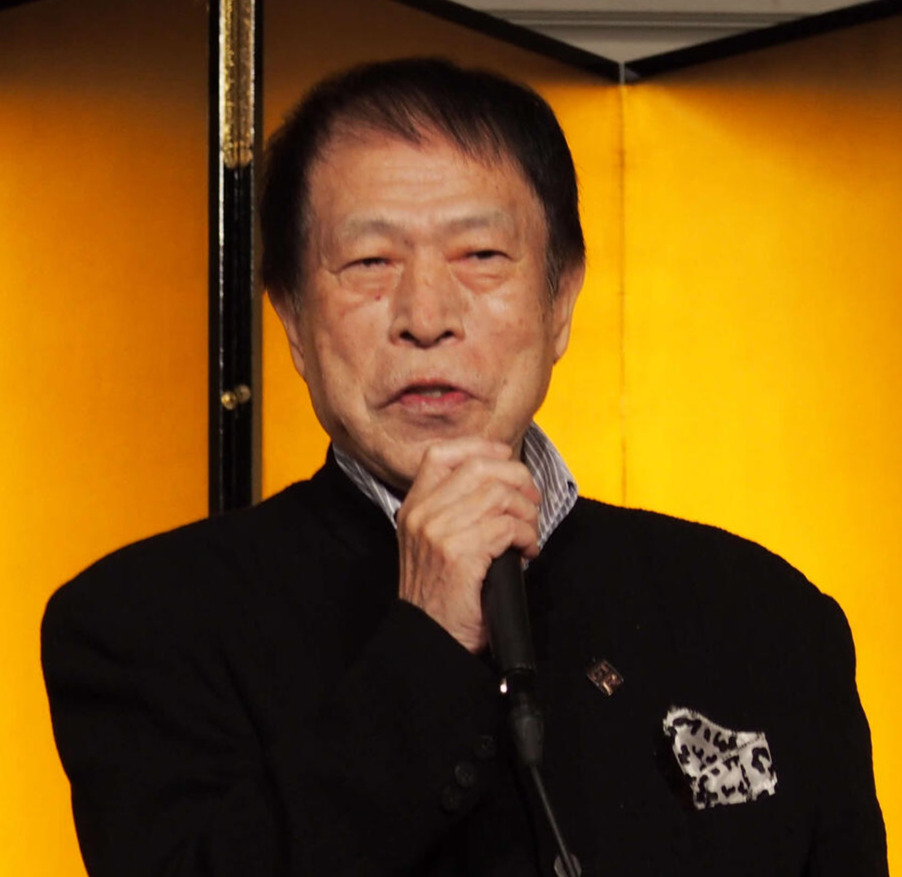 元谷外志雄氏（17年8月撮影）