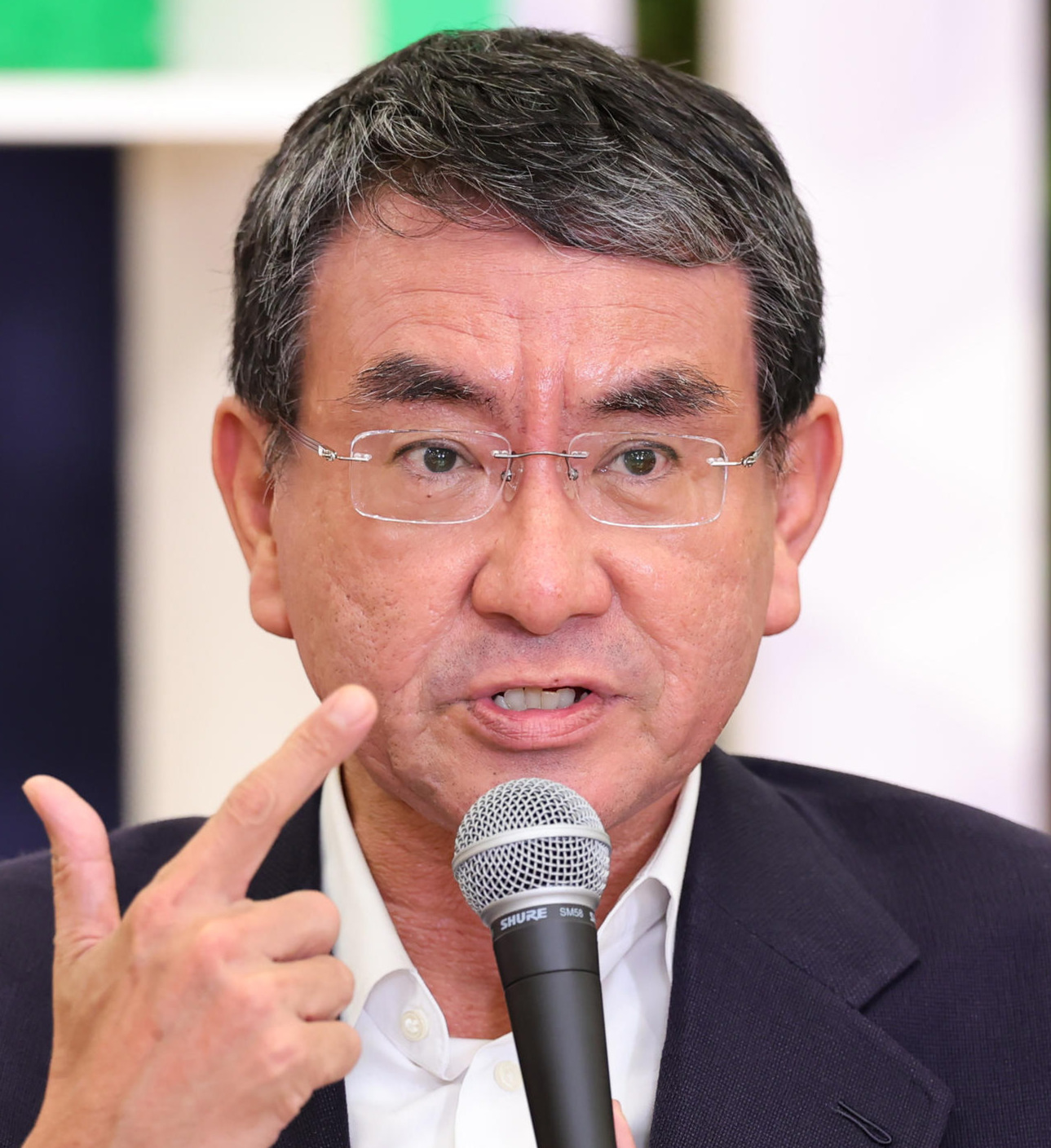 河野太郎氏（2024年9月撮影）
