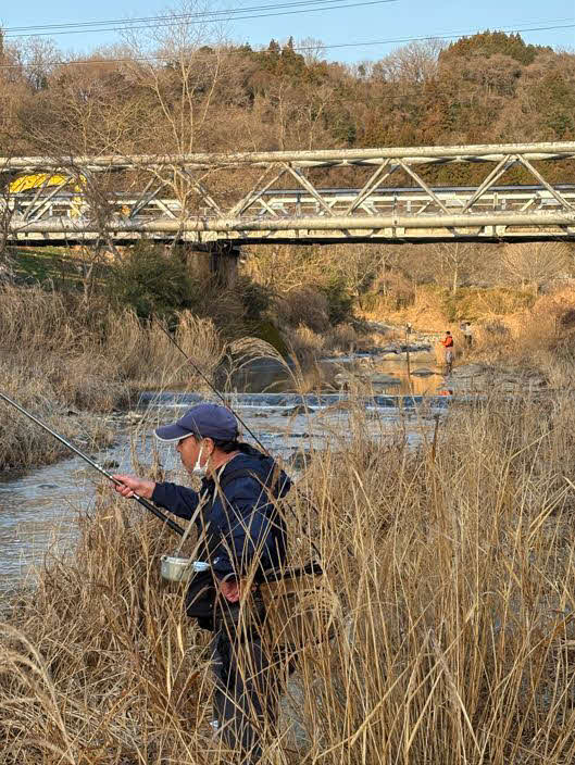渓流釣りが解禁となった桂川水系の鶴川