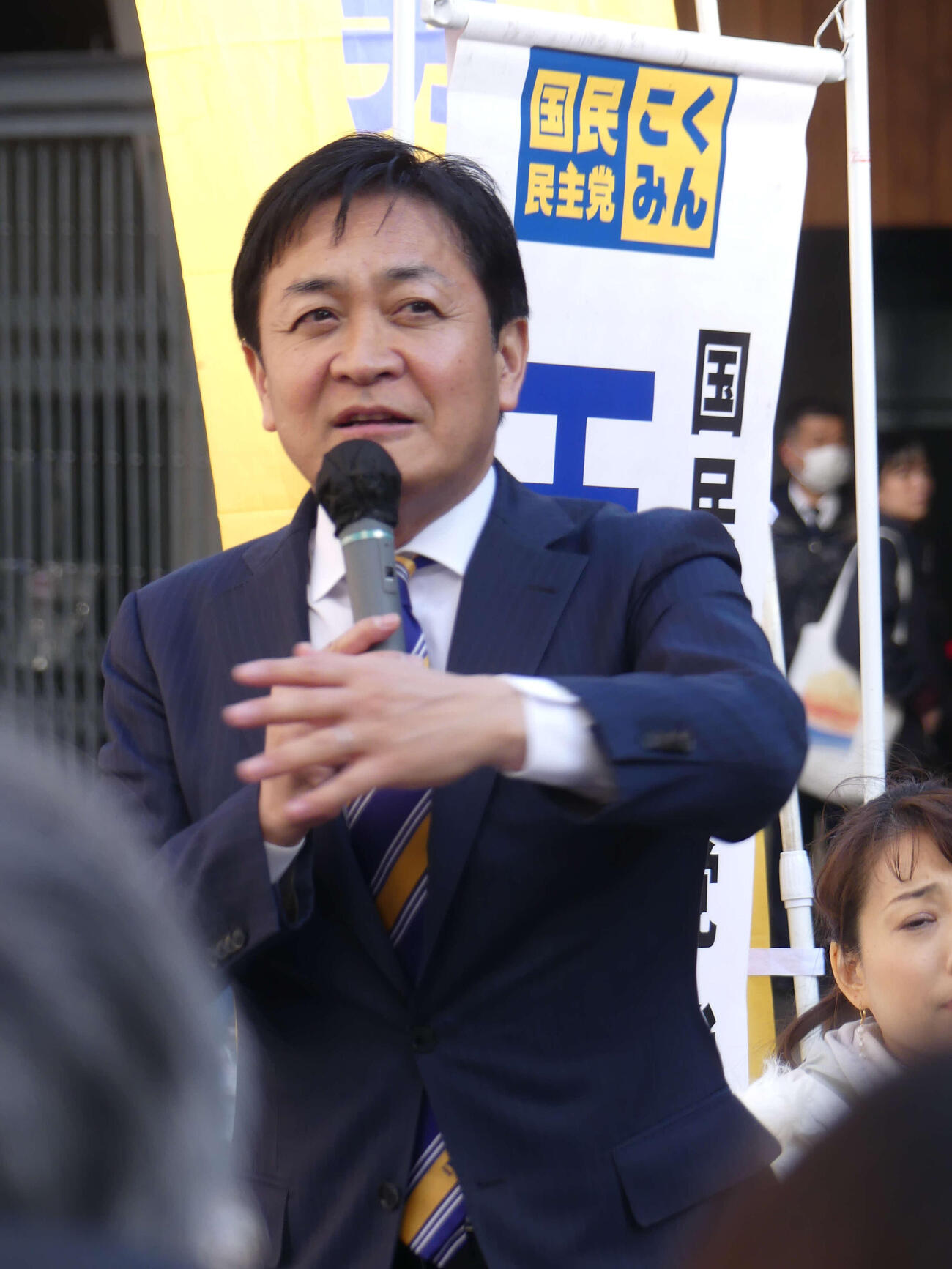 国民民主党の玉木雄一郎代表（2026年1月27日撮影）