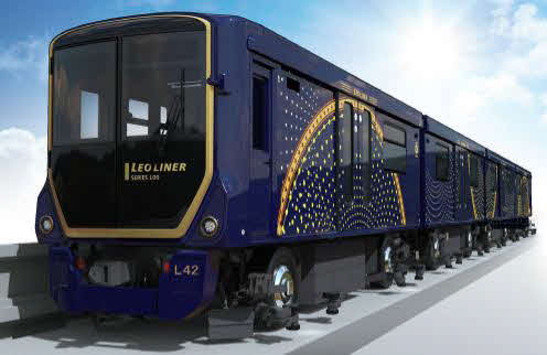 2026年度に運行開始予定の西武鉄道の新型レオライナー第2編成（イメージ図）