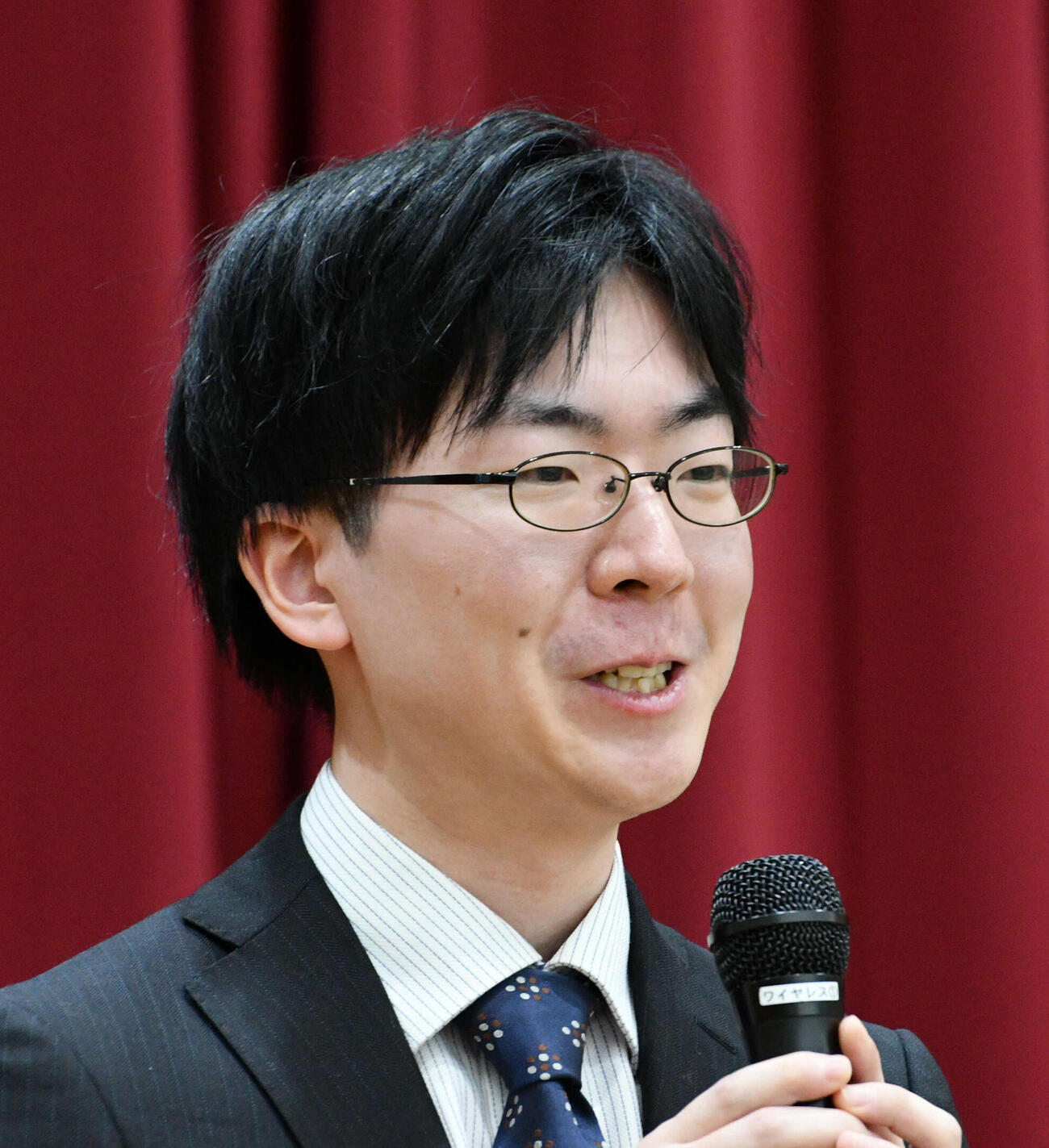 芝野虎丸十段（2026年1月撮影）