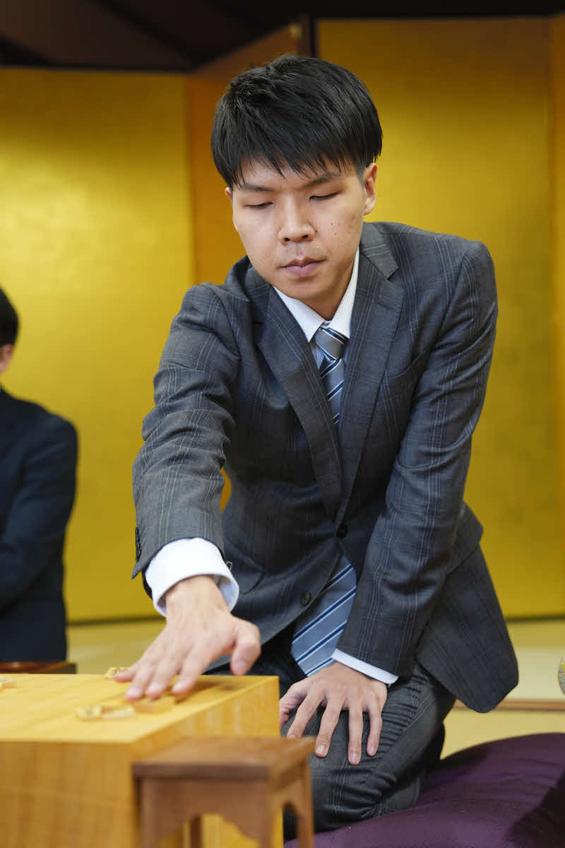 小学校の移動学習以来の栃木県で初のタイトル獲得を目指す増田康宏八段（日本将棋連盟提供）