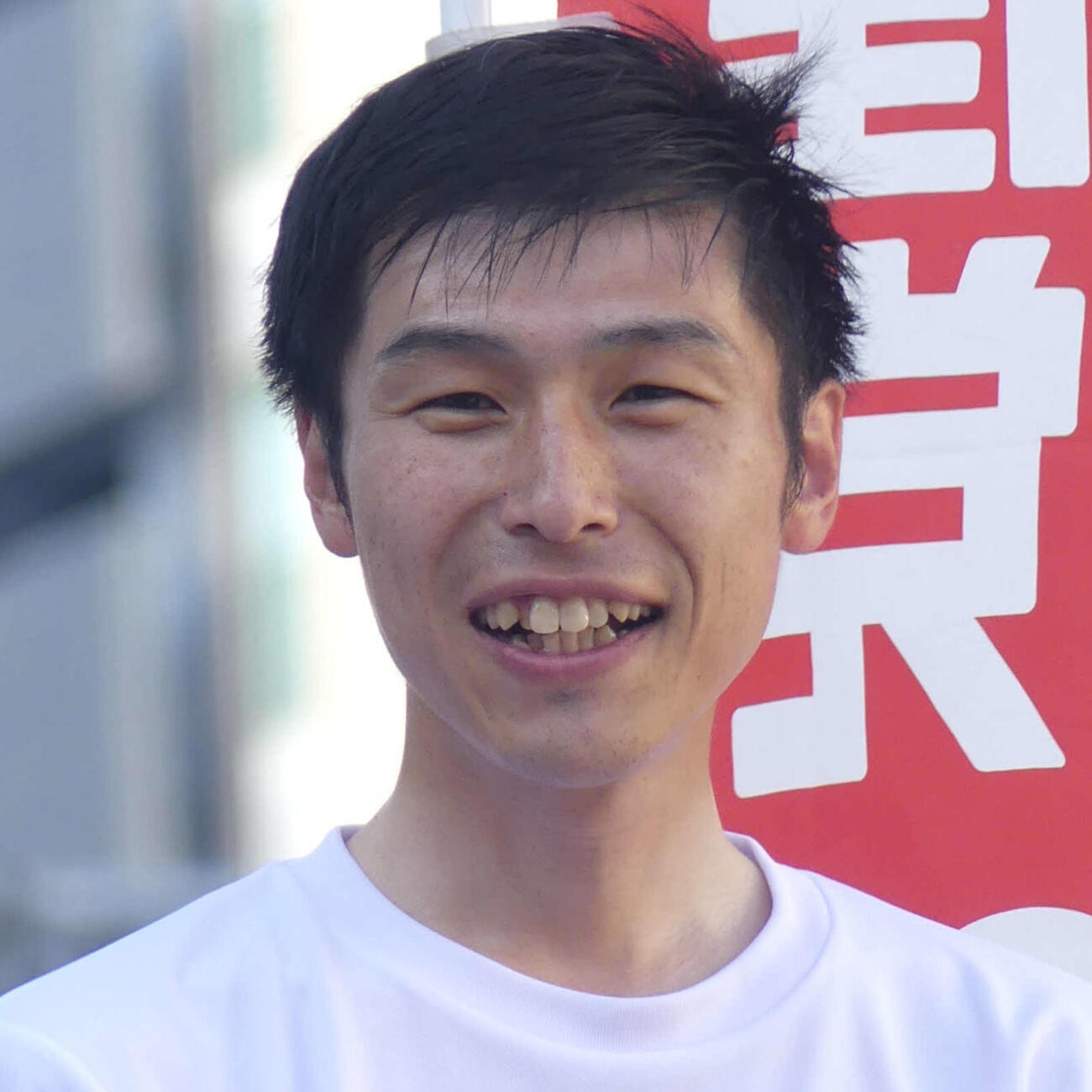 共産党の山添拓参院議員（2025年7月撮影）