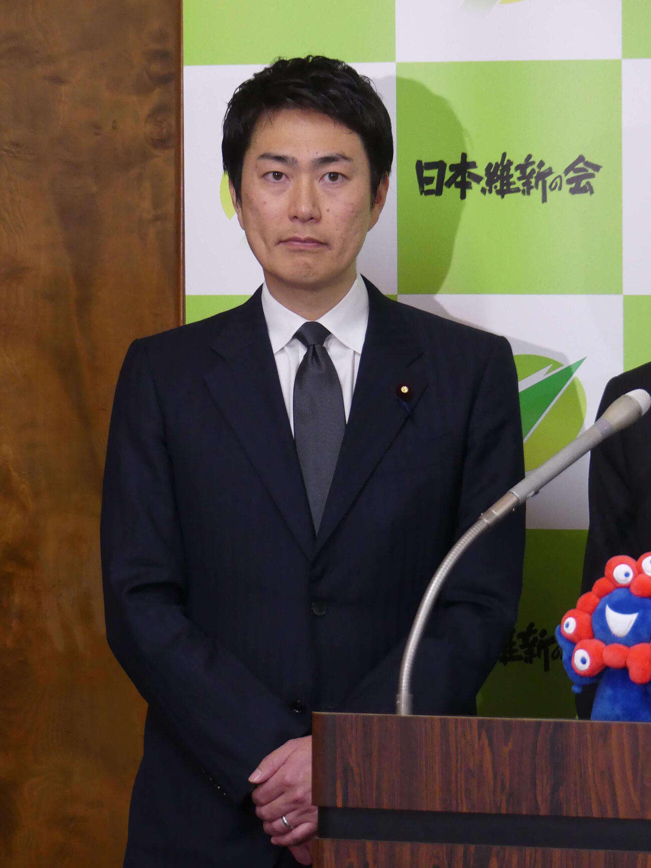 日本維新の会の青柳仁士衆院議員（2025年2月撮影）