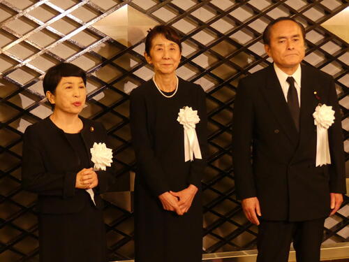 社民・福島瑞穂氏「戦争だけはやっちゃいかんと言われた」村山富市元