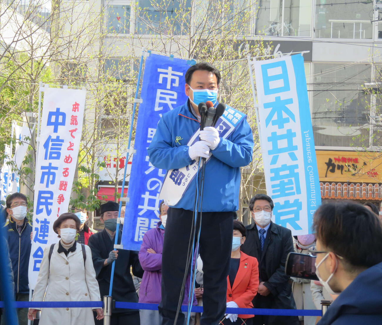 羽田次郎氏（2021年撮影）