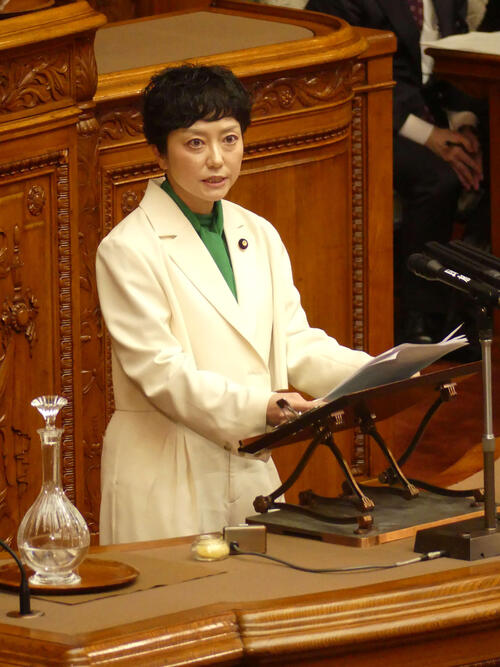 れいわ奥田芙美代氏“5文字”連呼で政府方針を猛批判「不適切な言辞」注意に「どの言葉ですか?」