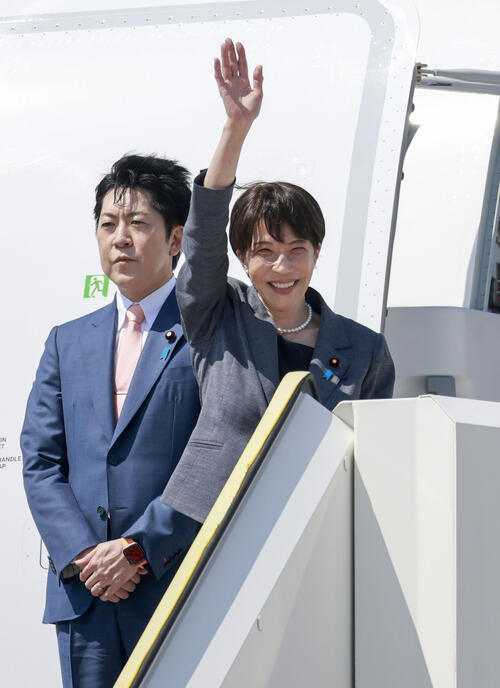 高市首相「アジアの代表として出ていく思いを持って」就任後初のG7サミットへ出発