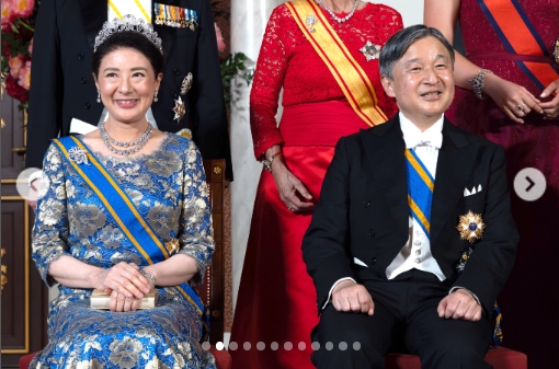 宮内庁の公式インスタグラムから