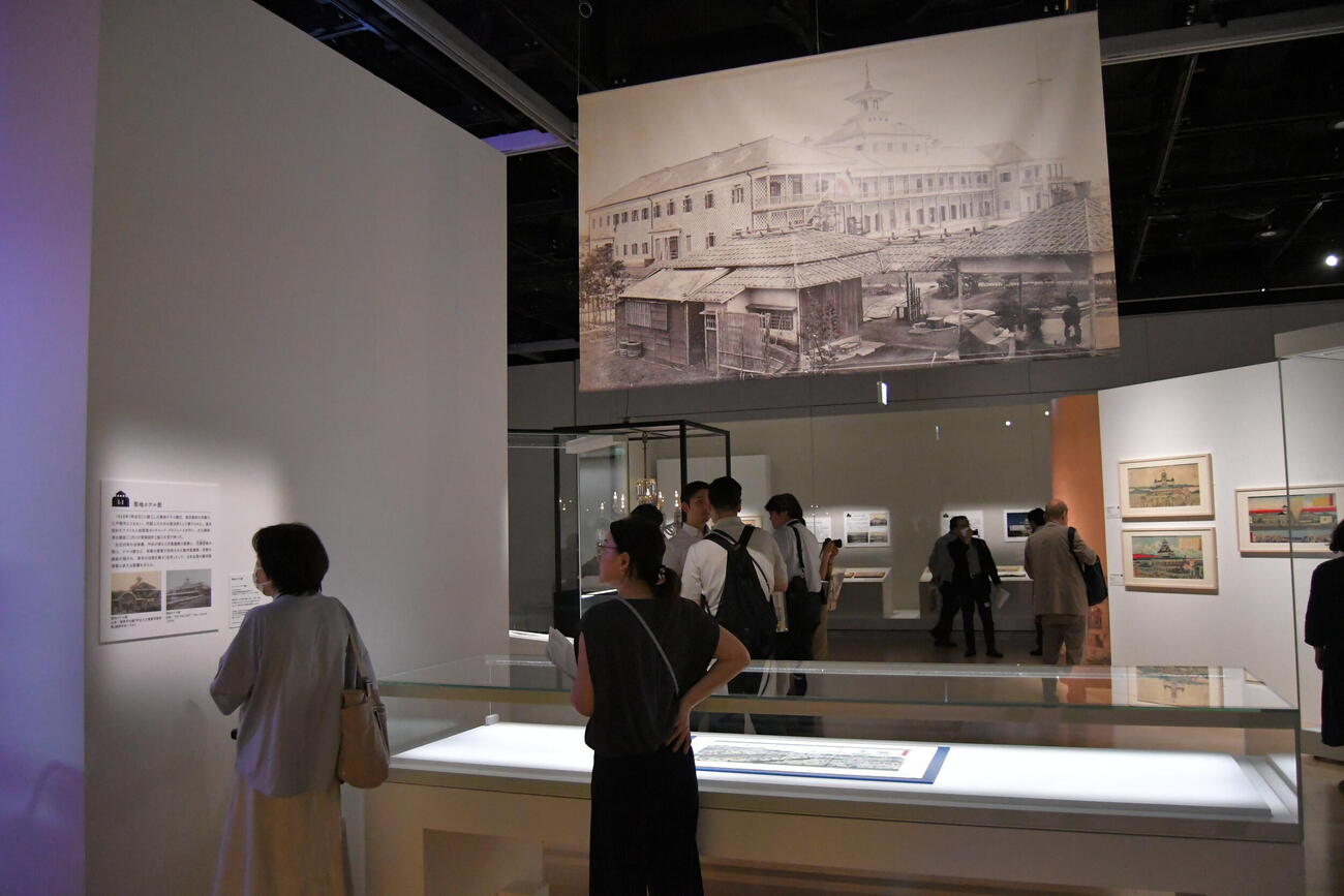 東京都江戸東京博物館で23日から始まる特別展「洋館　明治の夢と挑戦」