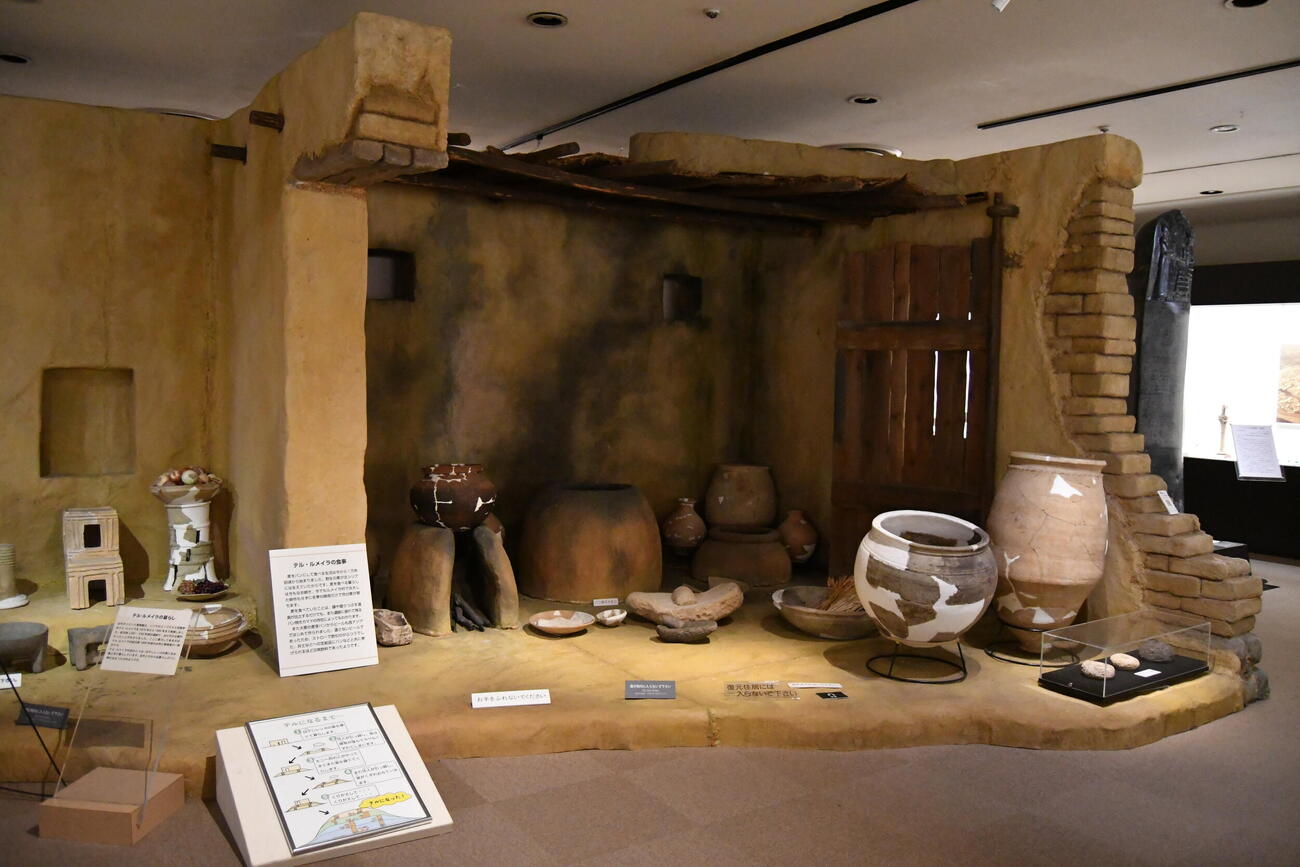 4000年前の農村の住居であるテル・ルメイラ