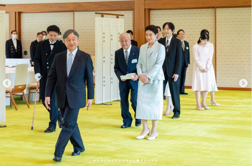 宮内庁のインスタグラムから