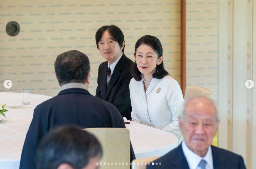 宮内庁のインスタグラムから