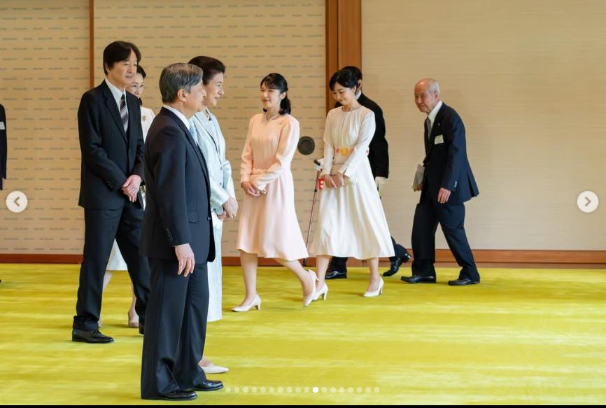 宮内庁のインスタグラムから