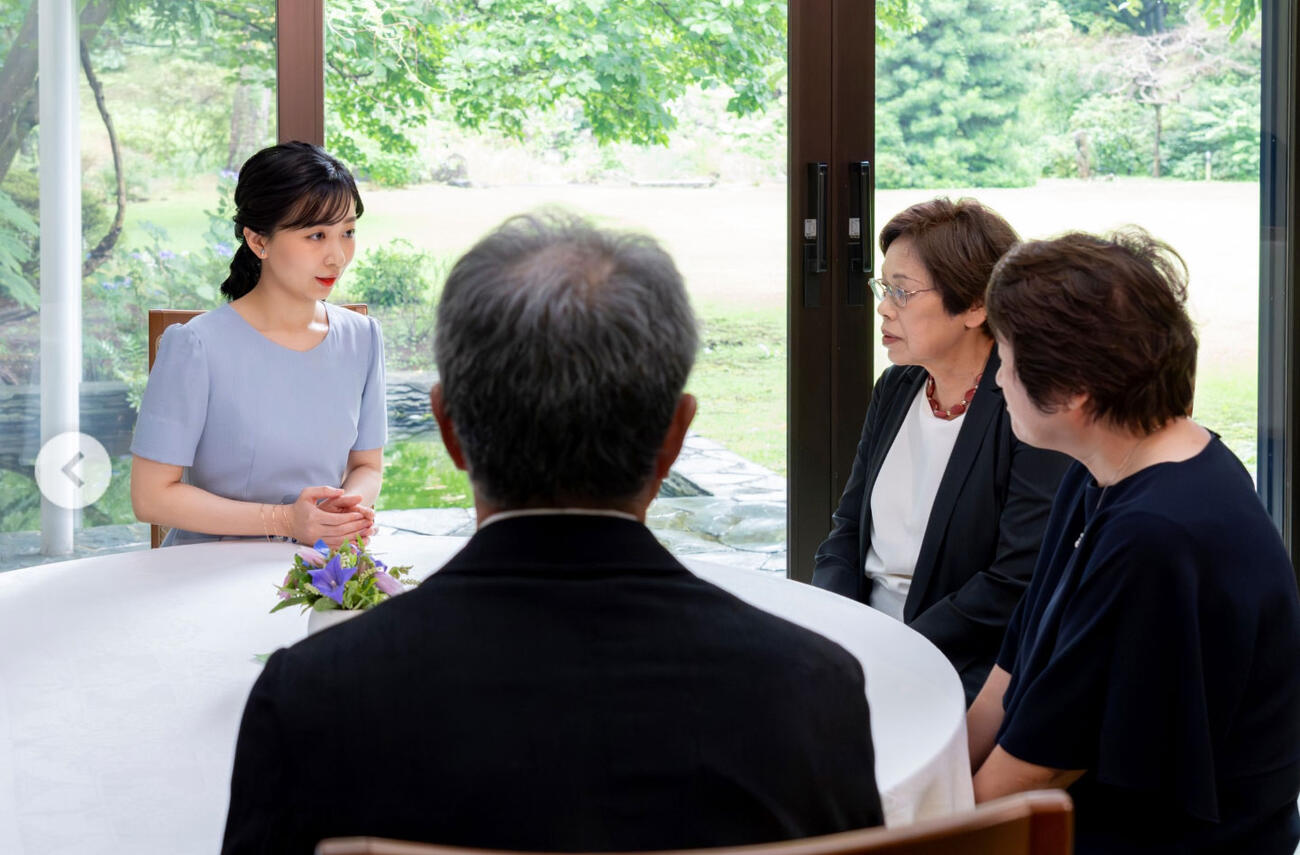 佳子さま、行政相談委員ご接見