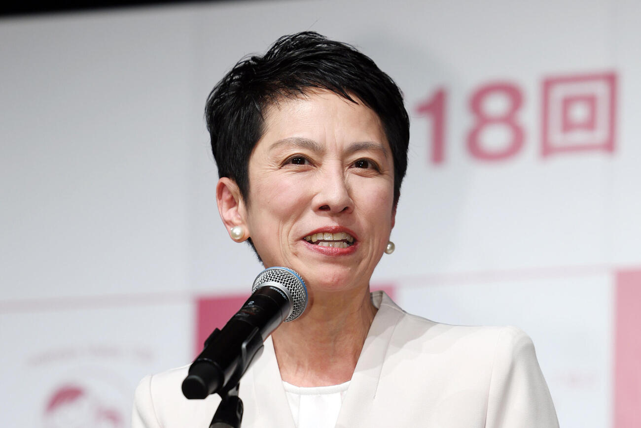 蓮舫氏（26年5月撮影）
