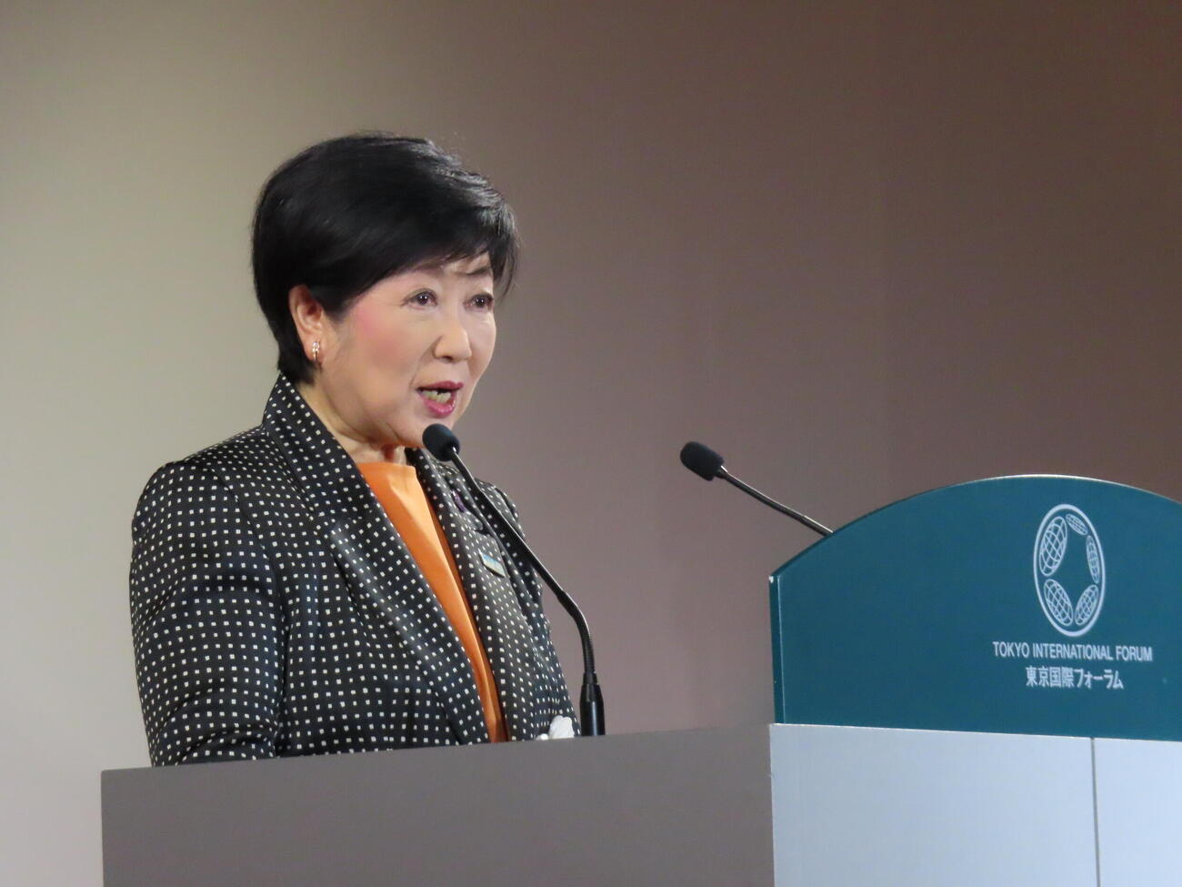 小池百合子都知事（2026年7月31日撮影）