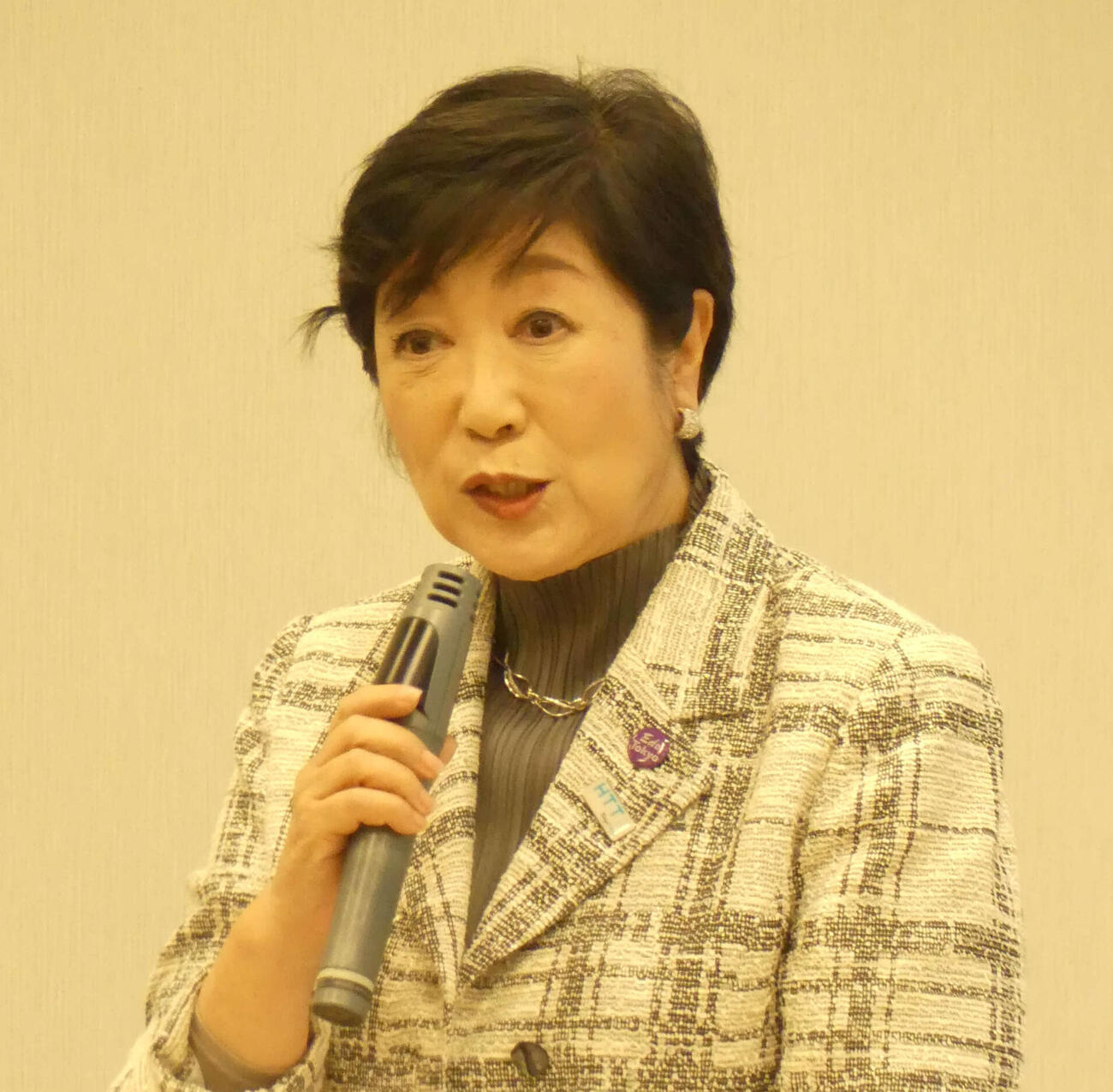 東京都の小池百合子知事（2026年4月撮影）