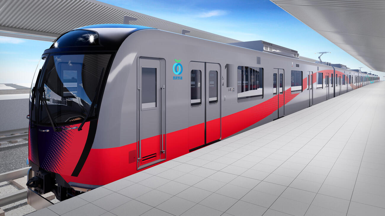 西武鉄道が新宿線で2028年春までに運行を開始する有料着席列車の新車両「トキイロ」（イメージ図）