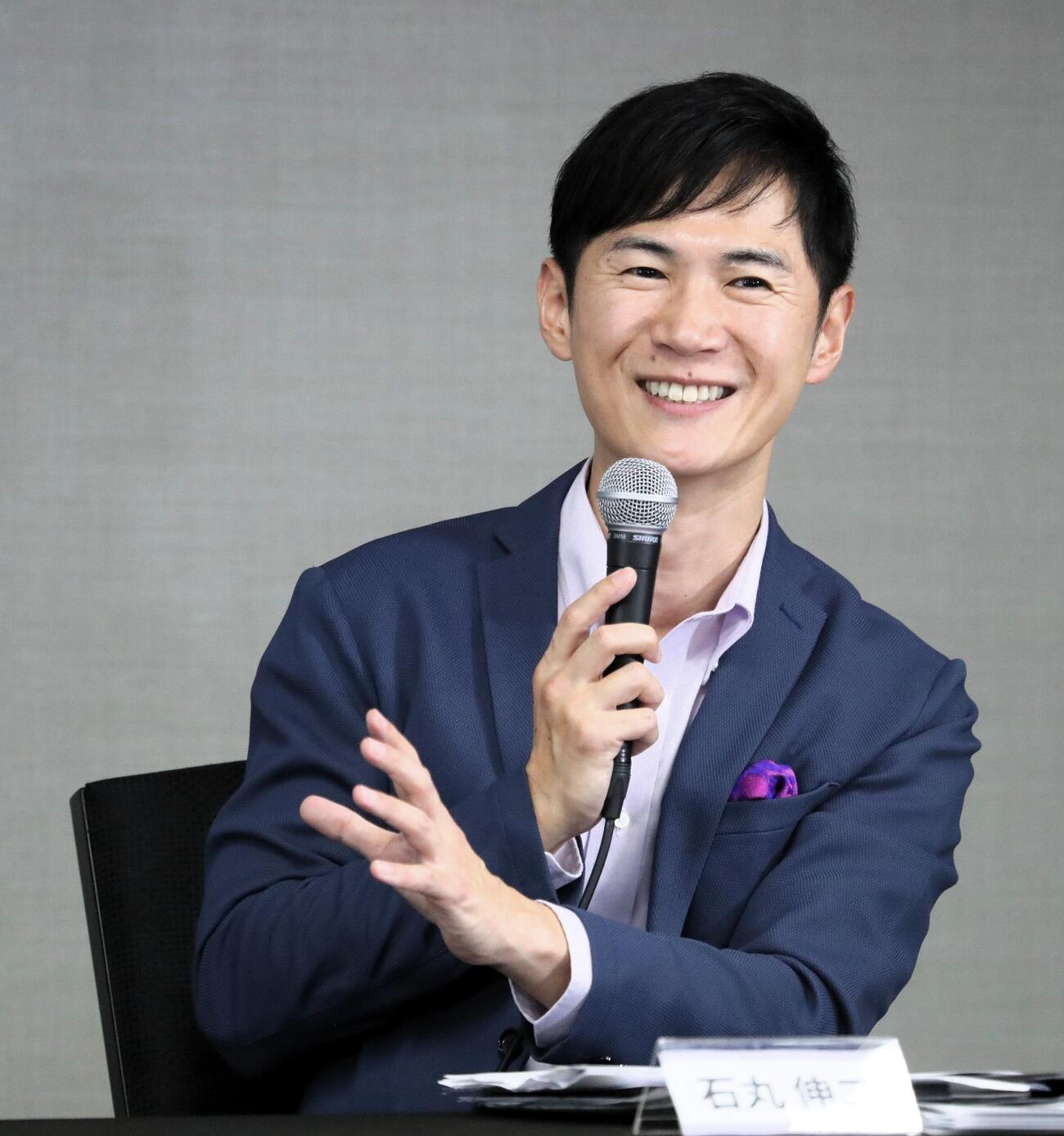 石丸伸二氏（2025年9月撮影）