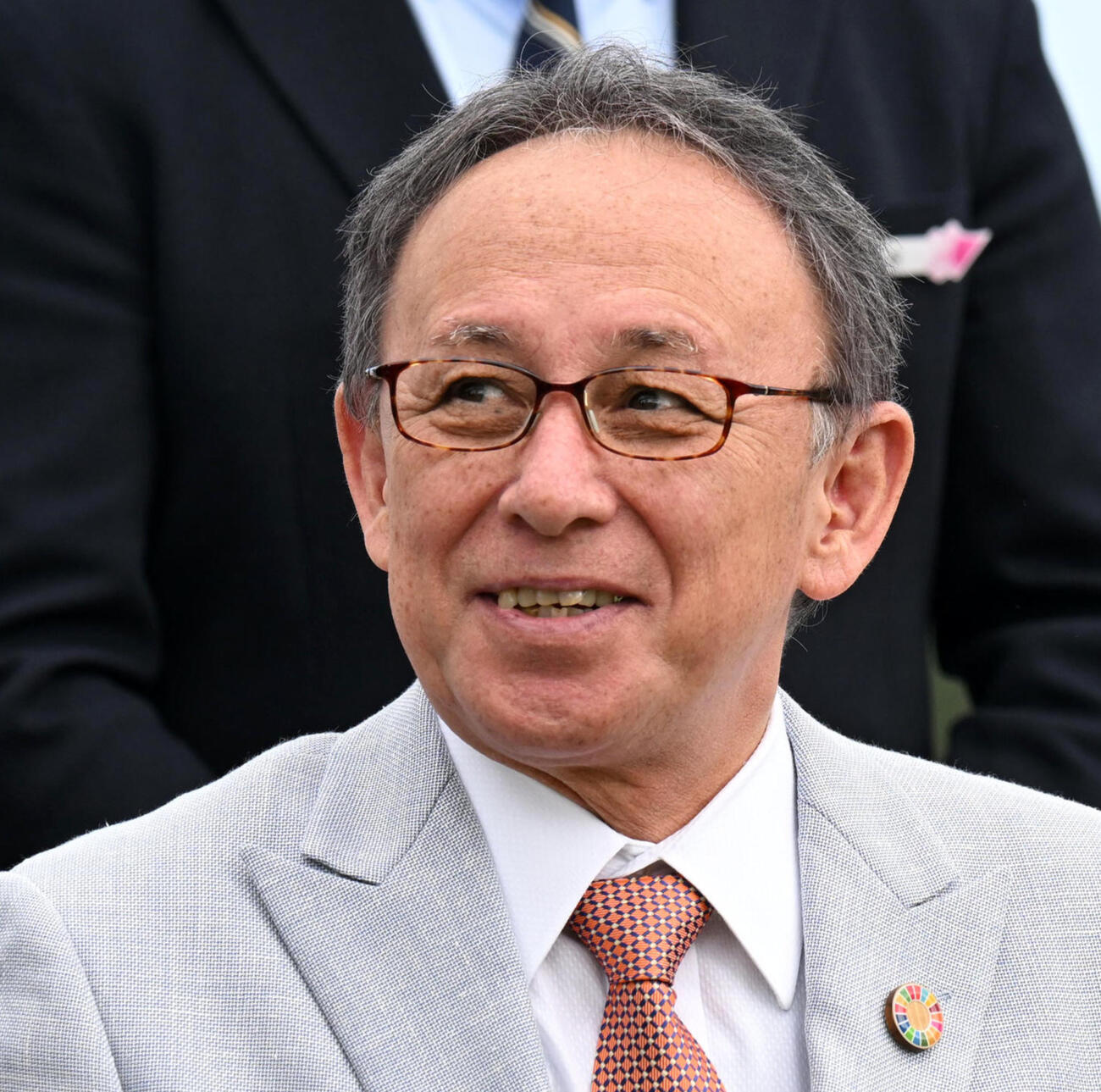 落選確実の玉城デニー氏（2025年3月撮影）
