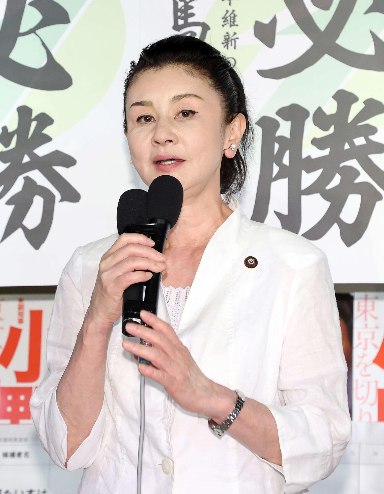 石井苗子参議院議員(2020年7月撮影)