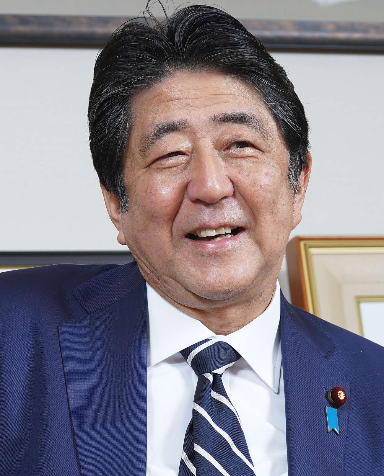 安倍晋三さん（2020年10月撮影）