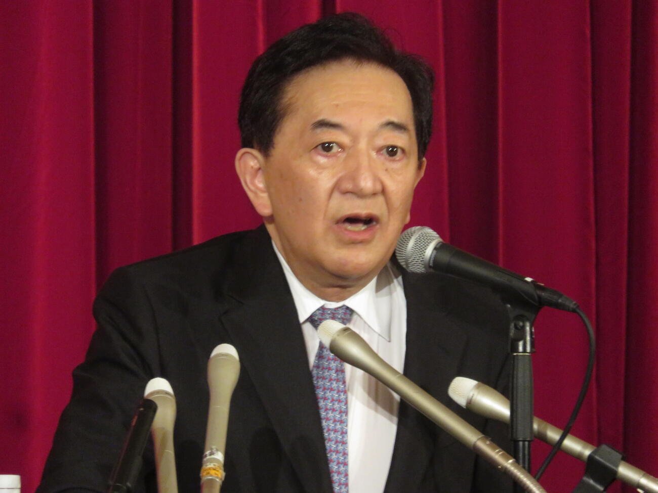 田中康夫氏（2021年7月撮影）